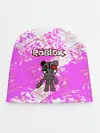 Детская шапка / Свинка Пигги из Roblox