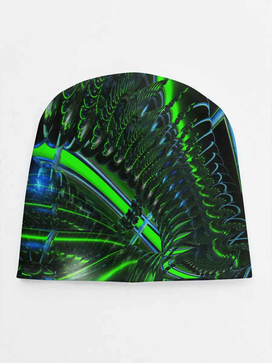 Детская шапка / DIGITAL NEON GREEN