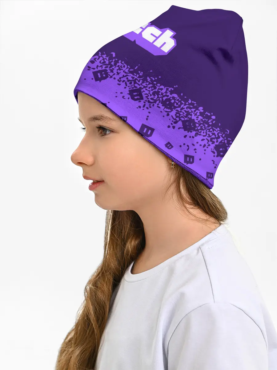 Детская шапка / TWITCH / ТВИЧ