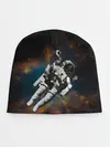 Детская шапка / Космонавт в космосе