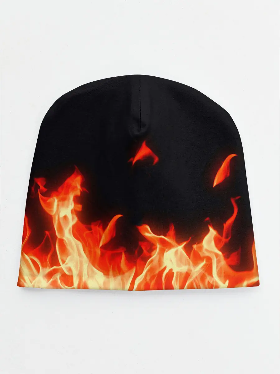 Детская шапка / Огонь