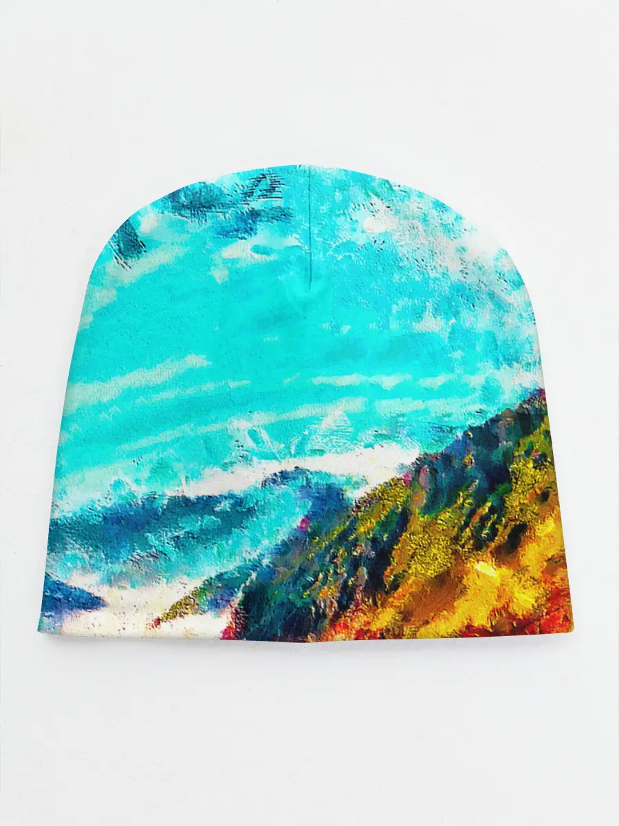 Детская шапка / Японские горы