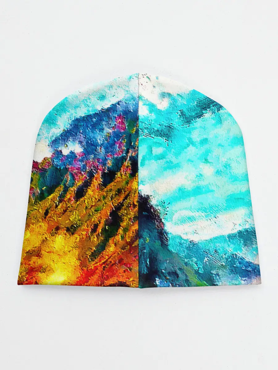 Детская шапка / Японские горы