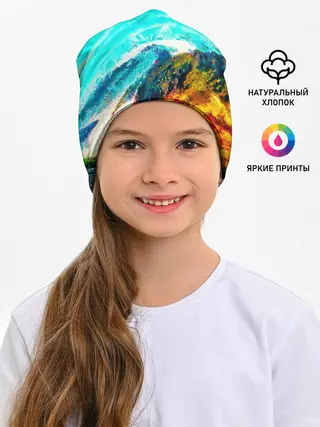 Детская шапка / Японские горы