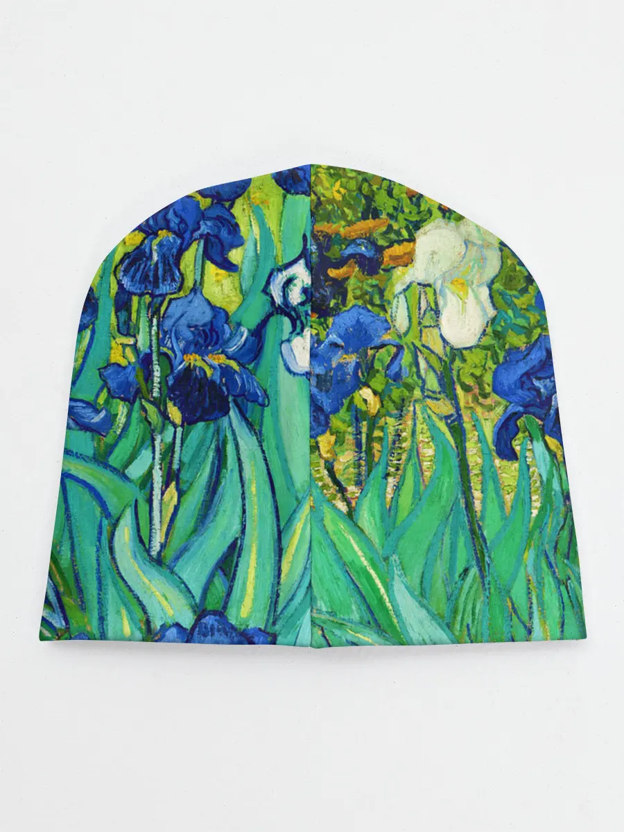 Детская шапка / Ирисы Ван Гога