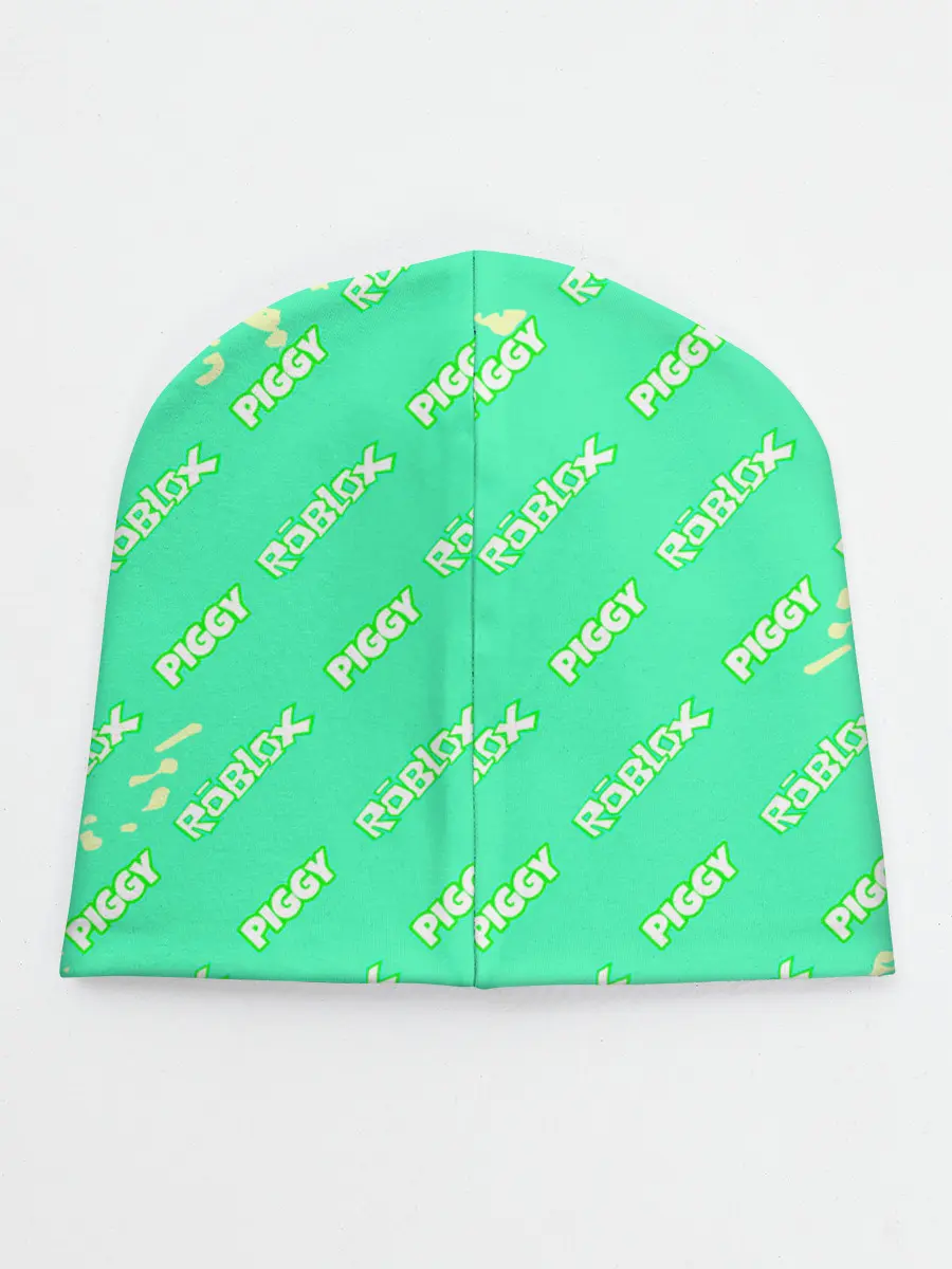 Детская шапка / Свинка Пигги из Roblox