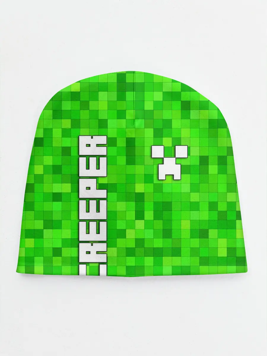 Детская шапка / MINECRAFT CREEPER