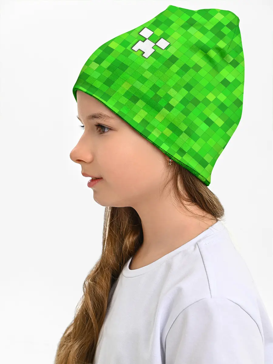 Детская шапка / MINECRAFT CREEPER