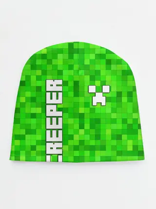 Детская шапка / MINECRAFT CREEPER