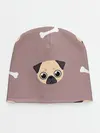 Детская шапка / Мопсины мордашки