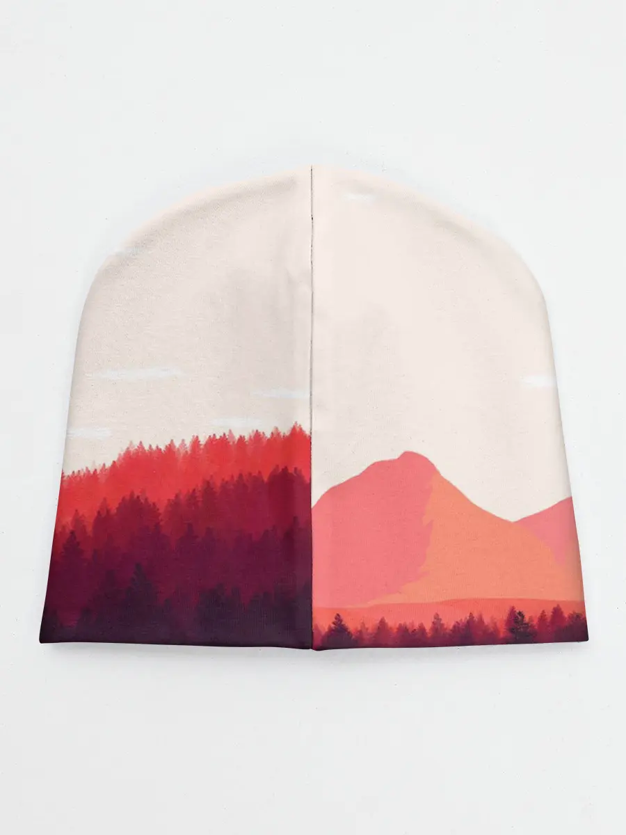 Детская шапка / Пейзаж №1