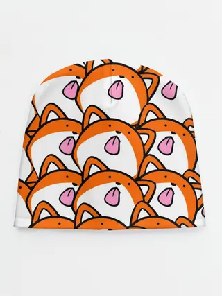 Детская шапка / ЛИСИЧКИ