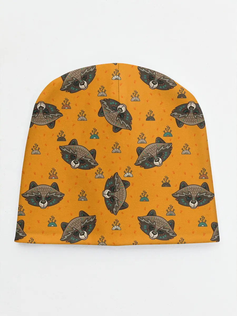 Детская шапка / Енотики