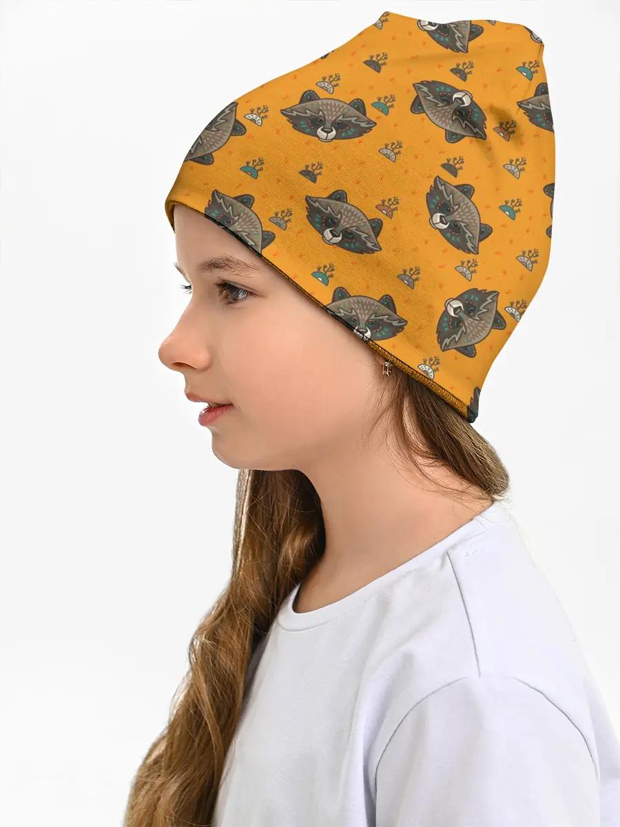 Детская шапка / Енотики