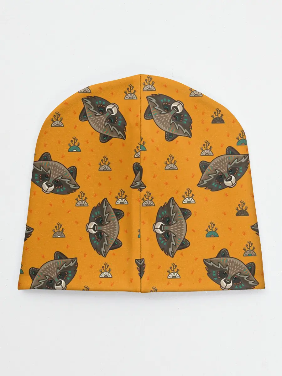Детская шапка / Енотики