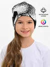 Детская шапка / Черный медведь