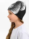 Детская шапка / Черный медведь