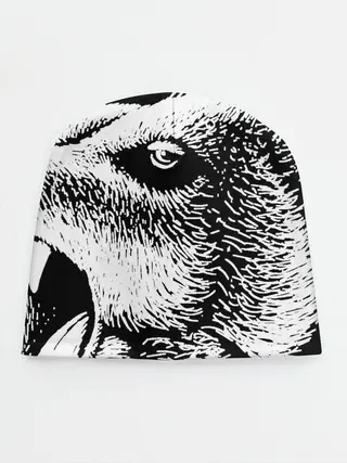 Детская шапка / Черный медведь