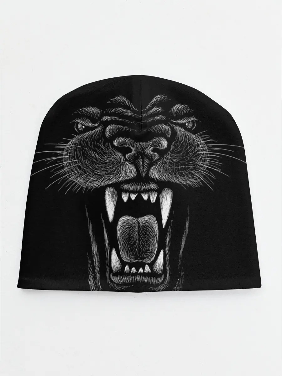 Детская шапка / Черная пантера