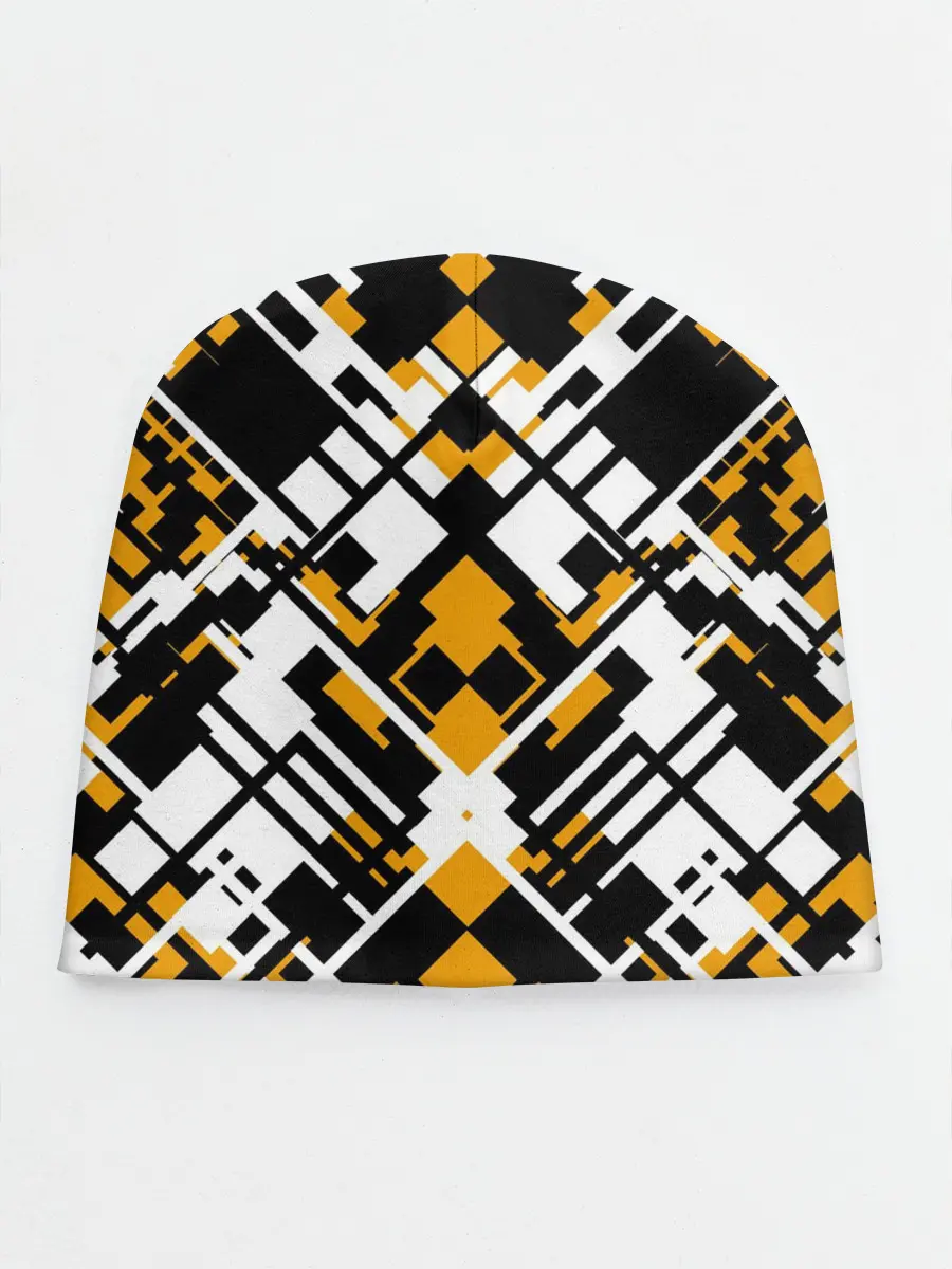 Детская шапка / КИБЕРПАНК,ФАНТАСТИКА,ГЕОМЕТРИЯ