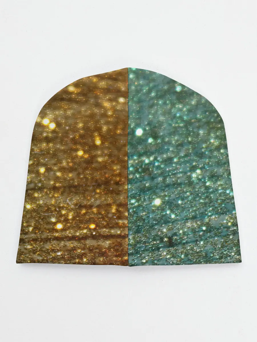 Детская шапка / Бирюзовый блеск