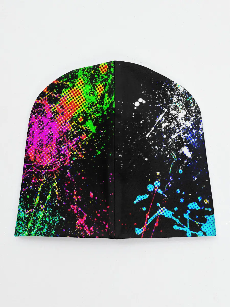 Детская шапка / БРЫЗКИ КРАСОК