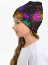 Детская шапка / БРЫЗКИ КРАСОК