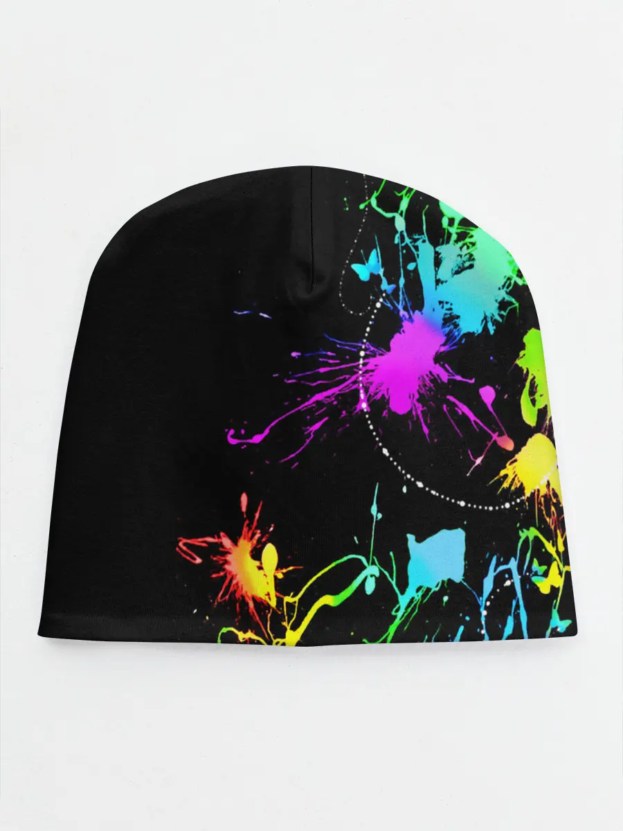 Детская шапка / НЕОНОВЫЕ КРАСКИ