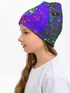 Детская шапка / КИСЛОТНЫЕ БРЫЗГИ