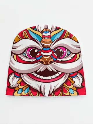 Детская шапка / Морда Азиатского Льва