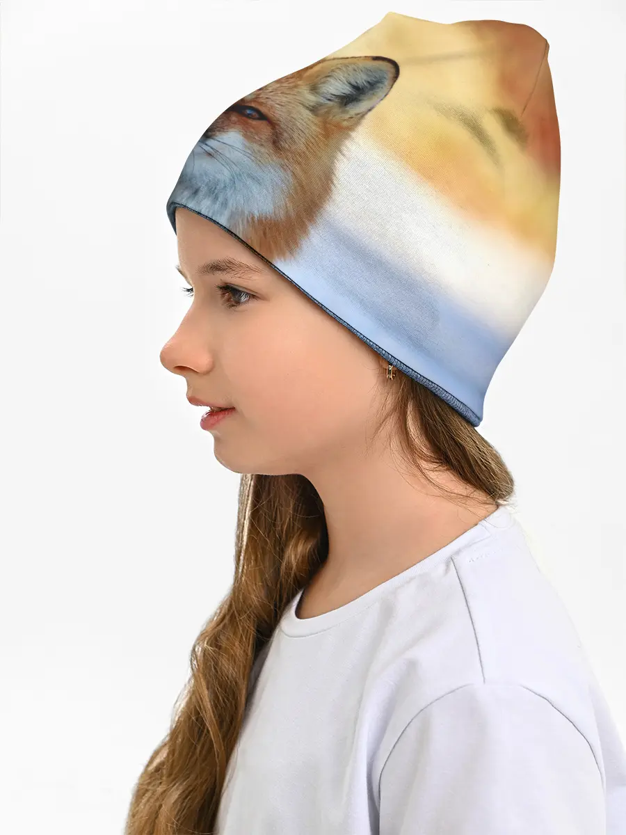 Детская шапка / Лиса