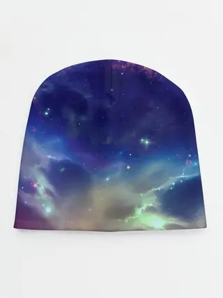 Детская шапка / Космическое сияние