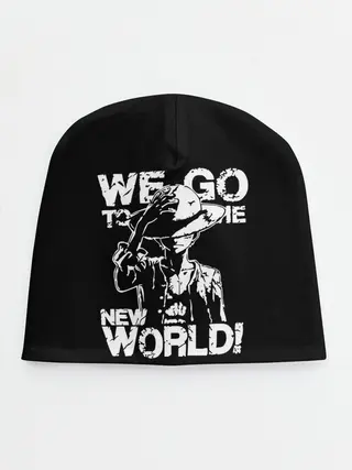 Детская шапка / WE GO TO THE NEW WORLD!