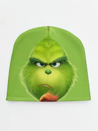 Детская шапка / Гринч
