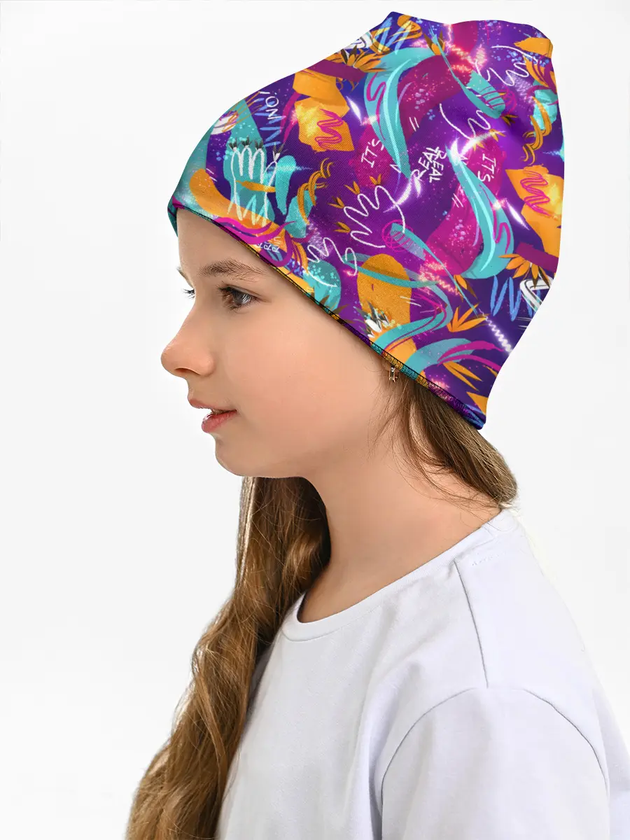 Детская шапка / Яркие краски