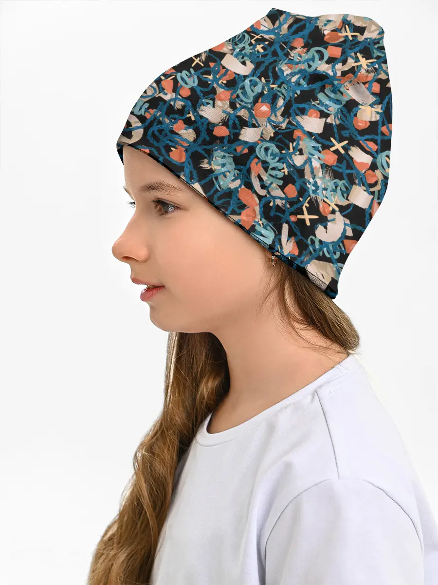 Детская шапка / Линии в пространстве