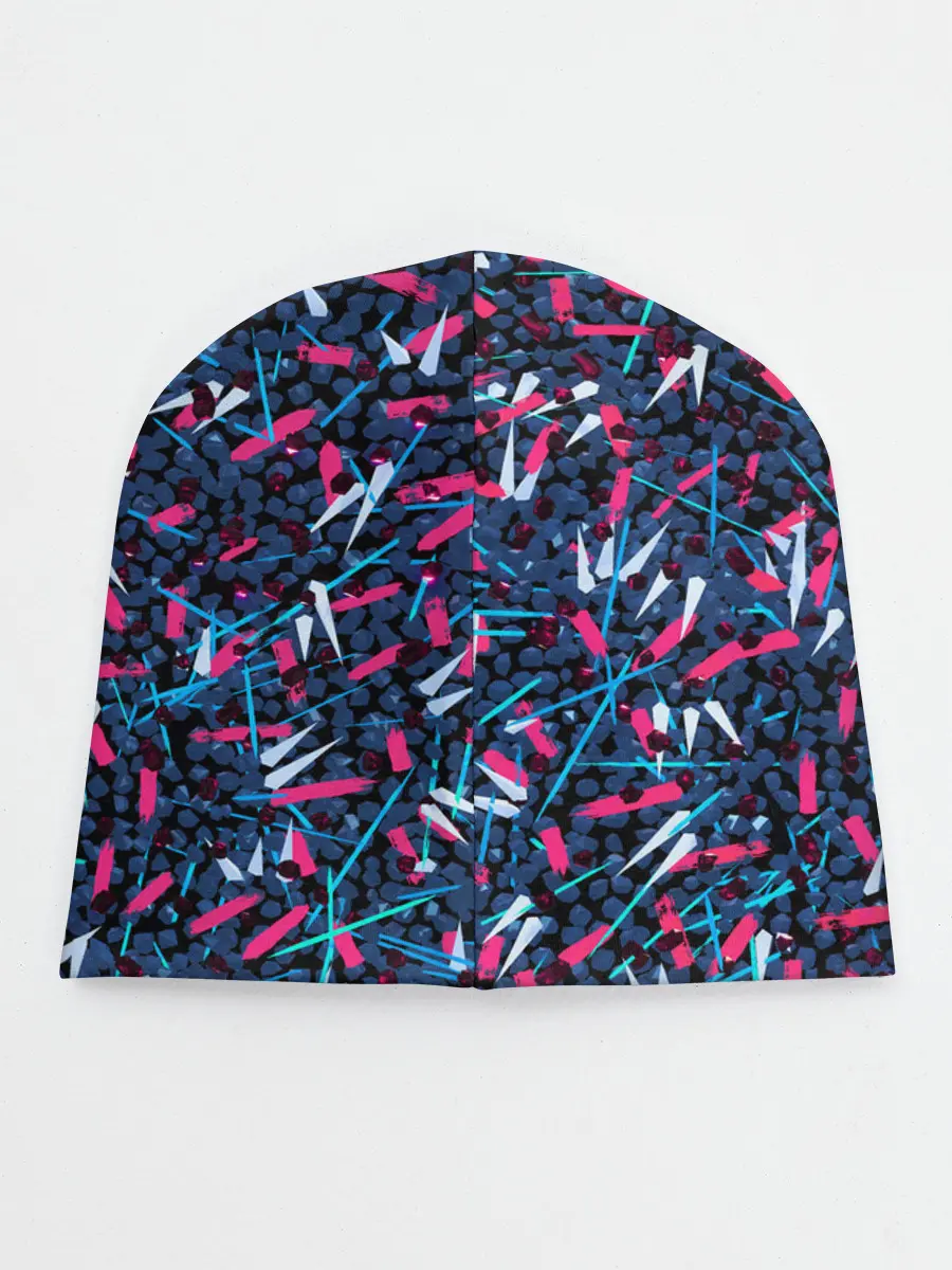 Детская шапка / Кристаллы и линии