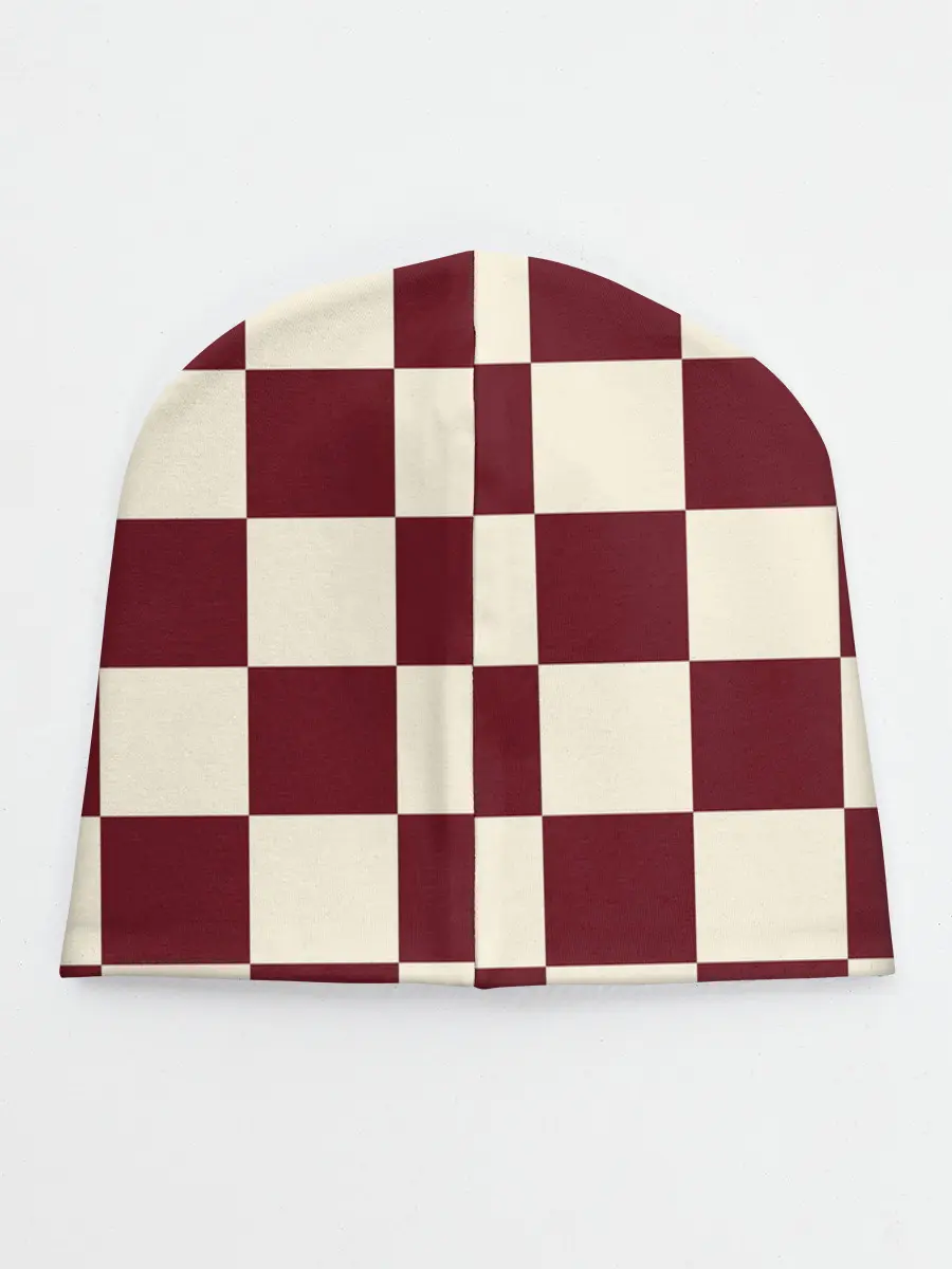 Детская шапка / Шахматка