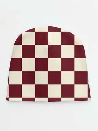 Детская шапка / Шахматка