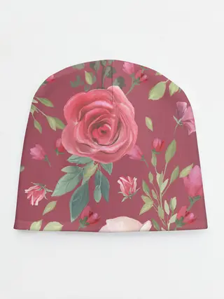 Детская шапка / rose