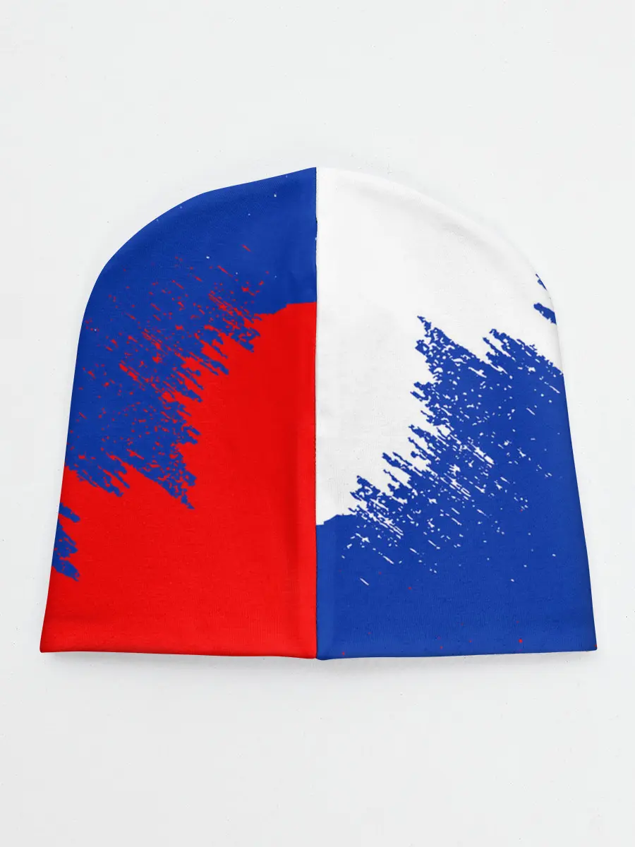 Детская шапка / РОССИЯ ТРИКОЛОР