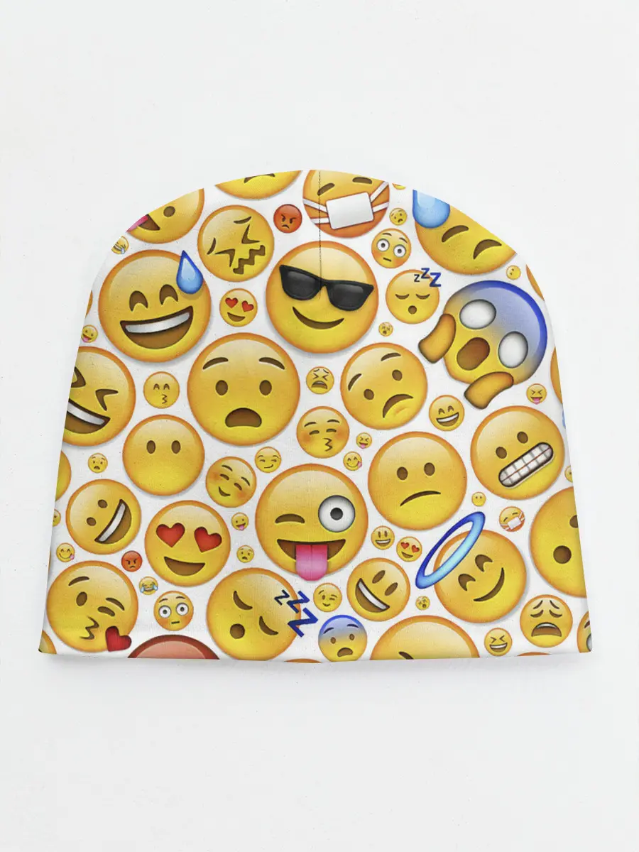 Детская шапка / Смайлы.
