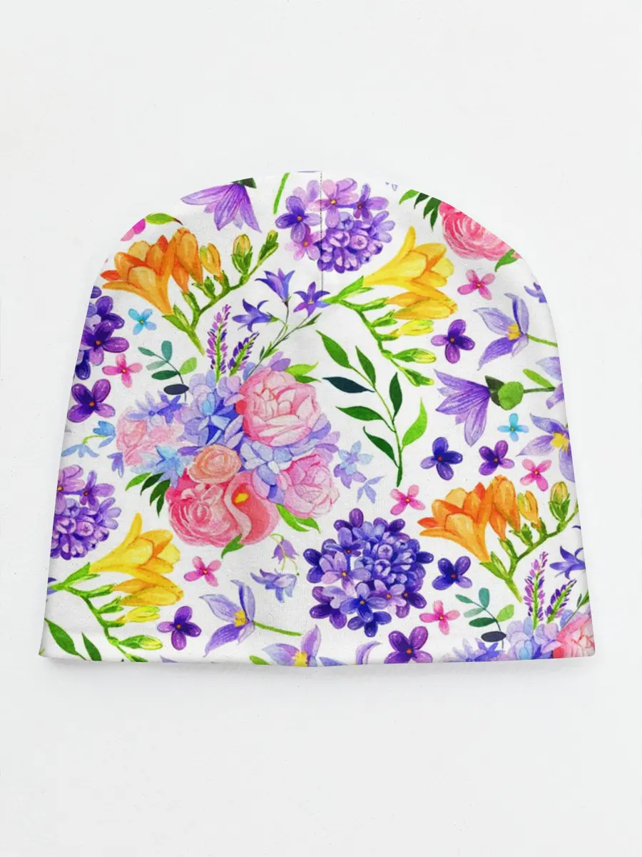 Детская шапка / Весенняя пора | Акварель