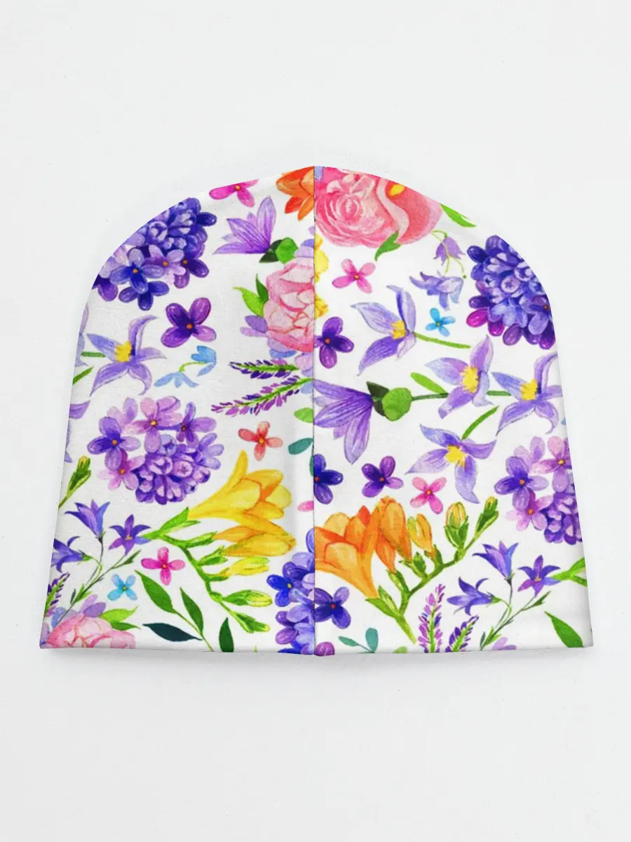 Детская шапка / Весенняя пора | Акварель