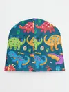Детская шапка / Арт с динозаврами