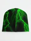Детская шапка / МОЛНИЯ GREEN NEON