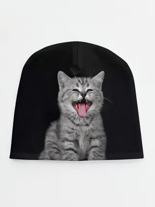 Детская шапка / Кричащий кот.