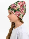 Детская шапка / ЦВЕТЫ / FLOWERS / 8 МАРТА