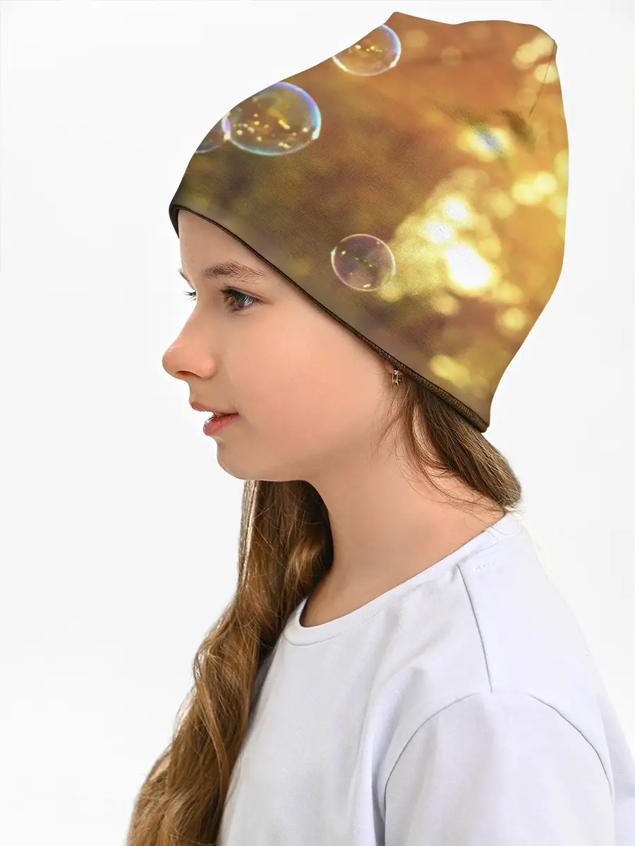 Детская шапка / Мыльные пузыри.