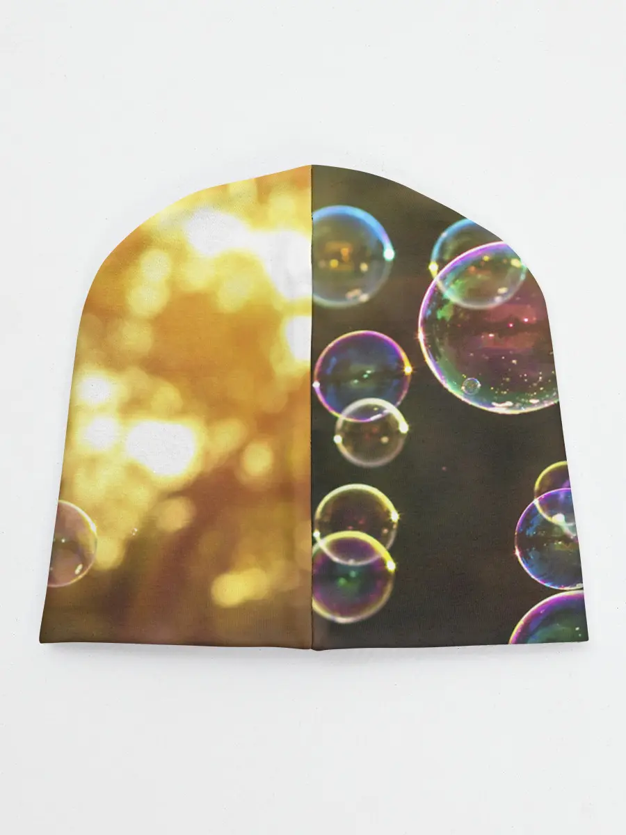 Детская шапка / Мыльные пузыри.